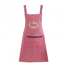 新保洁2020四季洋气围裙薄款 夏天 超薄防污美术简约奶茶店加大