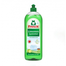 德国frosch进口浓缩柠檬洗洁精750ml*3洗果蔬不伤手...