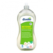 进口洗洁精 水果蔬菜清洗剂 抑菌去农残 欧盟有机1L