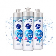 果蔬餐具清洗剂 浓缩泡沫不伤手洗洁精超值套装进口 240ml*3瓶装 无味除菌型